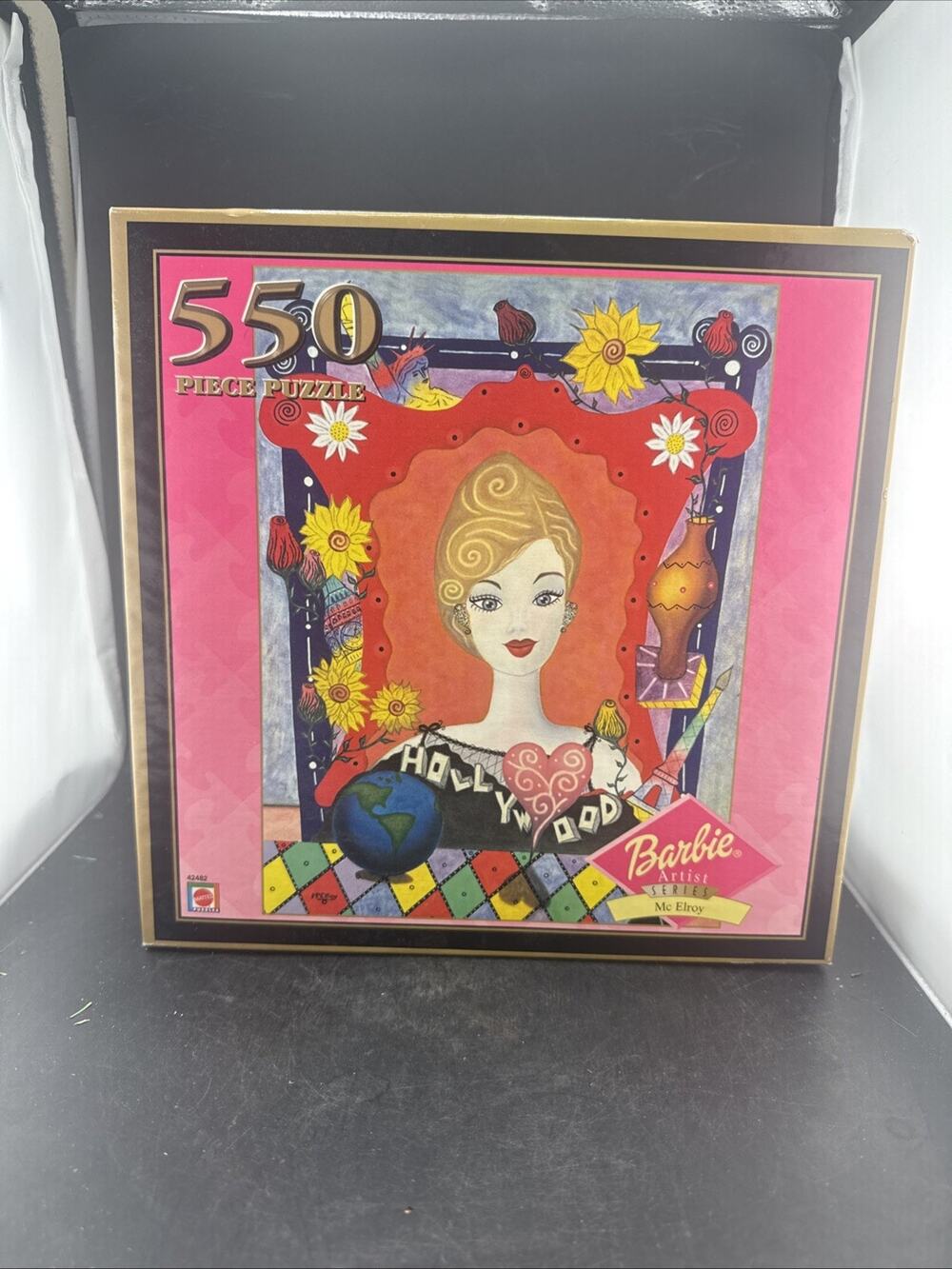Barbie Artist Series McElroy 550 Piece Puzzle 2000 Mattel